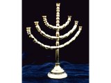 Model of the 7-branched lampstand or Menorah, from a model of Moses` Tabernacle in the Wilderness.  Model by Andrew Gillesae, photographed by Paul McCabe